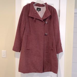 Mossimo women’s 16/18w purple coat with gloves